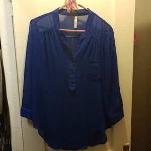 ⭐BOGO⭐  Royal Blue Dress Blouse